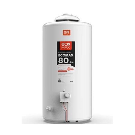 Termotanque a Gas Emege Ecomax 80 L Multigas Carga Superior