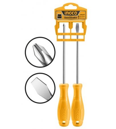 Set 2 Destornilladores Ingco (HKSD0258)