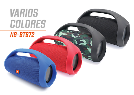 PARLANTES NOGANET NG-BT673 BLUETOOTH PORTABLE RESISTENTE AGUA