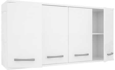 Alacena Muebles Orlandi 617 120Cm 4P Blanco