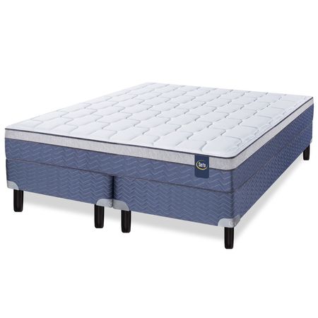 COLCHON SOMMIER SERTA FLORIDA RESORTES 160X200
