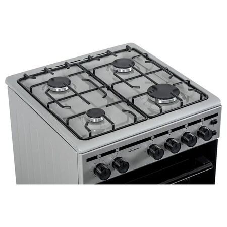 Cocina Siam Plata Multigas 50cm Luz Encendido Timer CSI-CM50P