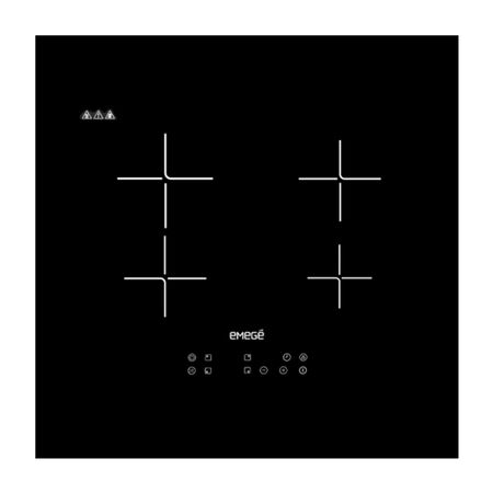 Anafe Emege AEVEME680 4 Hornallas Electrico Empotrable Vitroceramico