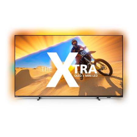 Google TV Philips The Xtra QLED + Mini LED 4K 75" con Ambilight 75PML9118/77