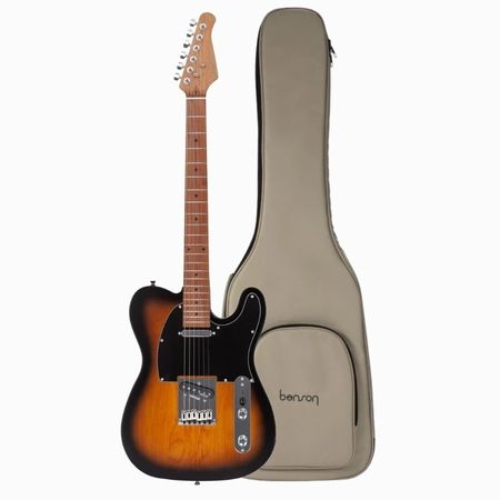 Benson HD 904 2TS / AW GOLD. Guitarra eléctrica Tele SS Sunburst