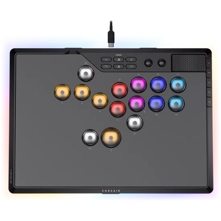 Controlador Corsair Novablade Pro Wireless Hall Effect RGB Negro