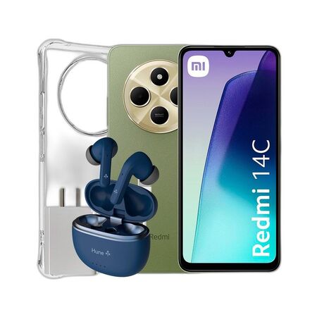 Combo Redmi 14C 4+256GB Sage Green + Hune TWS Soja