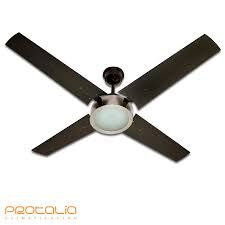 VENTILADOR DE TECHO PROTALIA 3420R PLATA MADERA NOGAL - 4607030