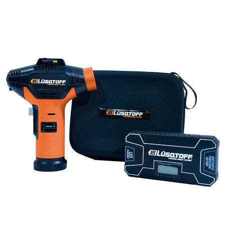 Arrancador e inflador 12/19 V Lusqtoff (Mod. AI150L-8K)