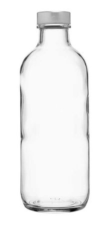 Jarra Vidrio Botella Botellon 500 Ml Con Tapa Pasabahce Iconic