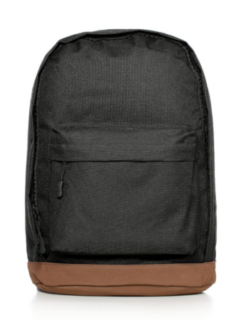 Mochila New Oldie Cordura Negro  Marron