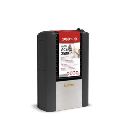 Calefactor Coppens Peltre Acero 2500 TB Salida Derecha Multigas