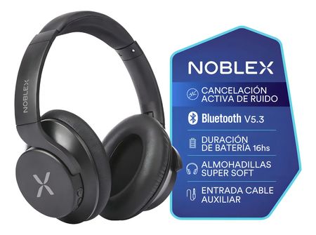 Auricular Noblex HP550ANC Vincha Bluetooth Super Soft Noise Cancelling