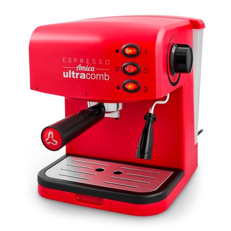 Cafetera Espresso CE-6108 Ultracomb Con Filtro 1L Roja
