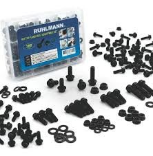 Set Tornillo Ruhlmann 6-8mm con Arandela 260 Piezas