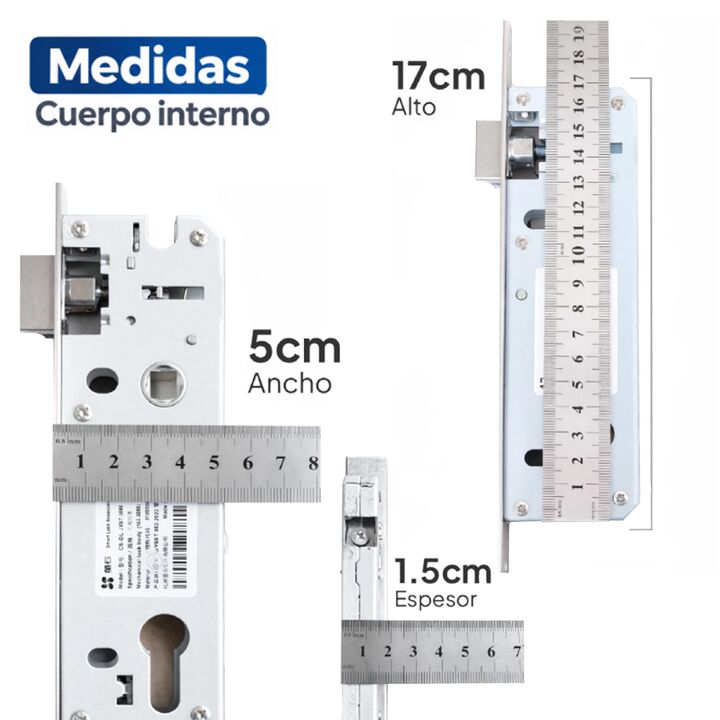 Cerradura Ezviz DL06 Smart Home Huella Gris - Vista 5