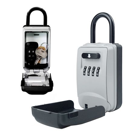 Caja de Seguridad Portátil Gadnic Para Llaves Apta Exterior