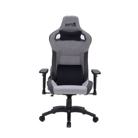 Silla Gamer Raptor Throne R20 Tela Gris