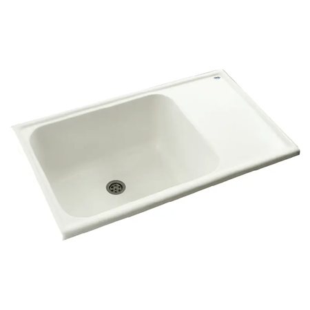 Pileta Lav PS790 80x48x27cm Apoyo BL MS MARMOL SINTETICO