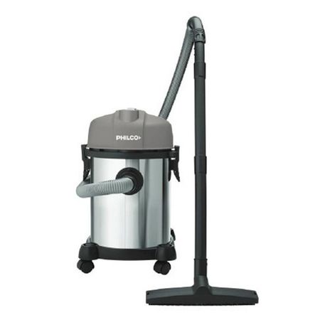Aspiradora Philco PHAST1833PI de Tacho Metalico 18 Litros Filtro Hepa