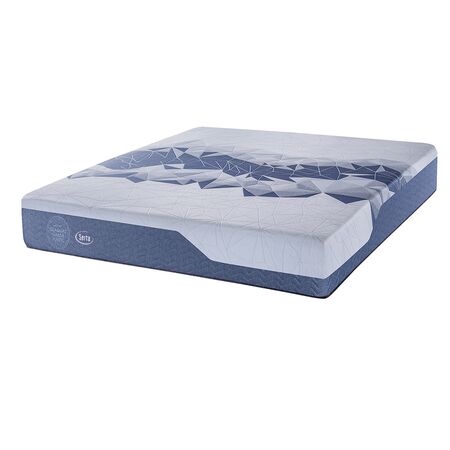 Colchon Serta Luisiana Super King 200x200x28cm De Resortes Pocket Con Espuma Suave