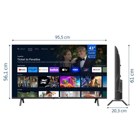 Smart TV BGH 43" LED B4325FS5A Android