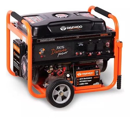 Generador Grupo Electrogeno Naftero Daewoo Gd7000e 6500w A/e