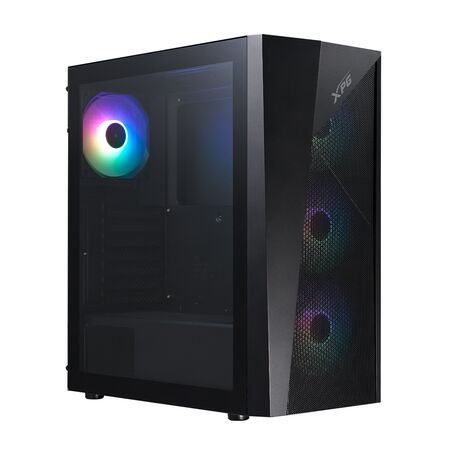 Gabinete XPG LANDER 500 ATX con Vidrio Templado y 4 Ventiladores ARGB