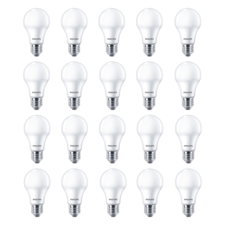 Pack x20 Lámparas Focos Philips 13w Luz Led Cálida