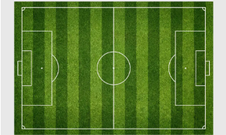 Alfombra Vinílica Infantil De Fútbol Antideslizante - Vista 3