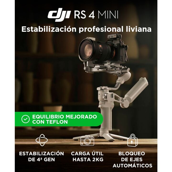 Estabilizador DJI RS4 Mini Combo - Vista 2