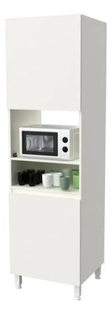Panelero Alto Lux Delos 2 Puertas Y Estante Para Microondas