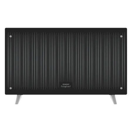 Calefactor Vitroconvector Peabody PE-VCY20RN 2000W Rayado Negro