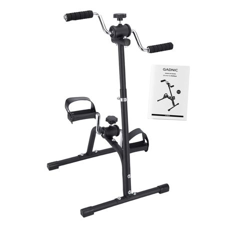 Bicicleta Fija Gadnic F-3050 Resistencia Ajustable Piernas y Brazos Rehabilitación y Cardio