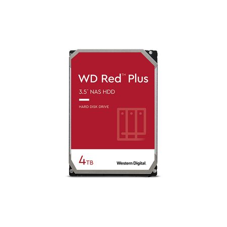 Disco Rigido Western Digital 4TB Red Plus 3.5 NAS SATA
