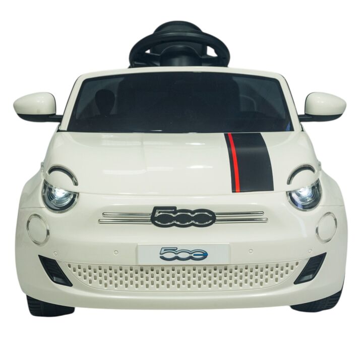 Auto a batería Fiat 500 Infanti Blanco - Vista 10