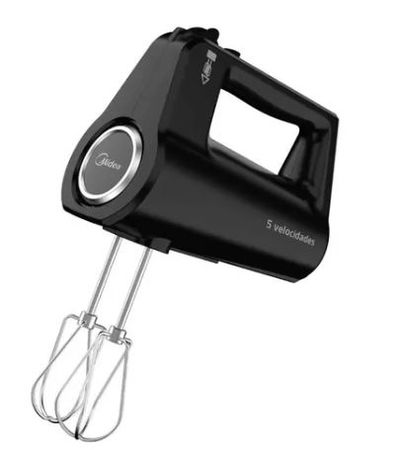 Batidora De Mano 400w Hm-140bar1 Black Midea