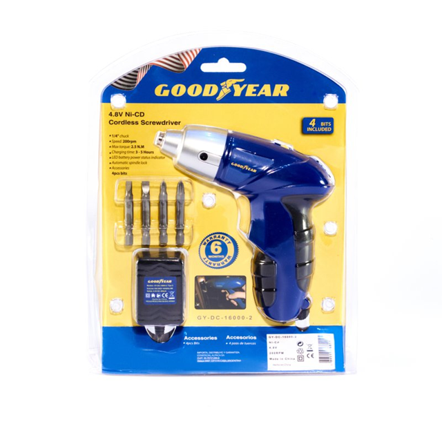 Destornillador Inalambrico Good Year 4,8V GY-DI-16000 - Vista 2