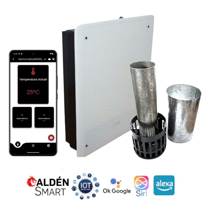 Calefactor Caldén Tiro Balanceado 2.0 Smart - Vista 7