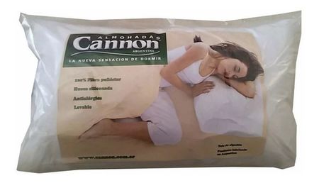Almohada Canon Platino 70x40 Cm Otero Hogar