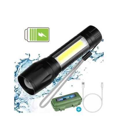 Linterna tactica USB
