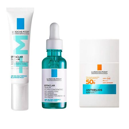 Anthelios UV Air Fp50 Effaclar Duo Serum La Roche Posay Set