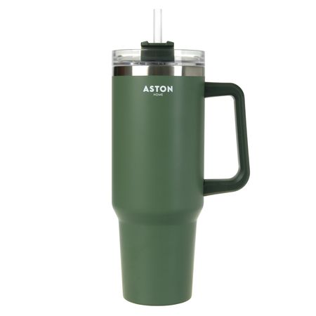 Vaso Térmico Manija Sorbete Aston 1200 ml Acero Inoxidable Doble Capa