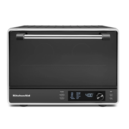 Horno de Mesa Kitchenaid Doble Convección con Freidora de Aire y Sonda de Temperatura – RKCO224RBM