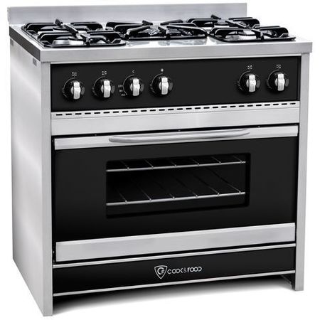 Cocina TST Chiara Negra 90cm