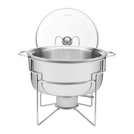 Chafing Redondo Tramontina Acero Inoxidable Con Brasero 7 Lt