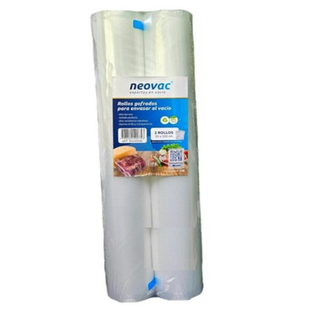 Rollo Bolsa Gofrada Para Vacio Neovac Pack X2 35x500cm