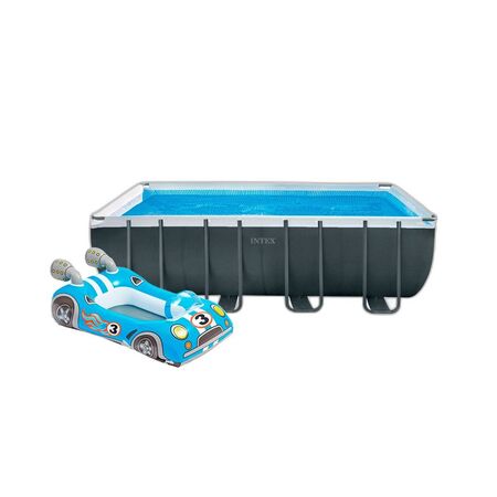Combo Pileta Intex 549x274x132 17203L + Flotador Inflable