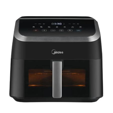 Freidora De Aire Fryer Digital Negra Midea Af-Dw85bar1