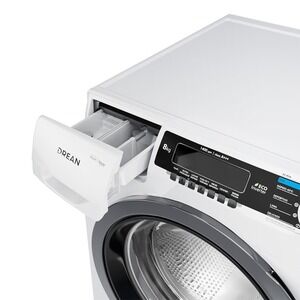 Lavarropas Carga Frontal Ecoinverter 8 Kg Blanco Drean - LCFDR0814SB0